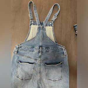 Denim overalls